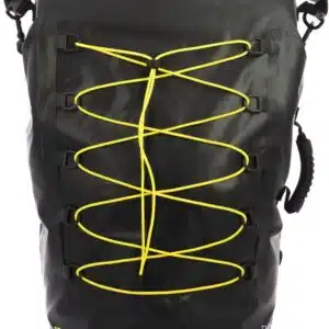 Yellow V Dry bag type "Tube" zwart, 70ltr.