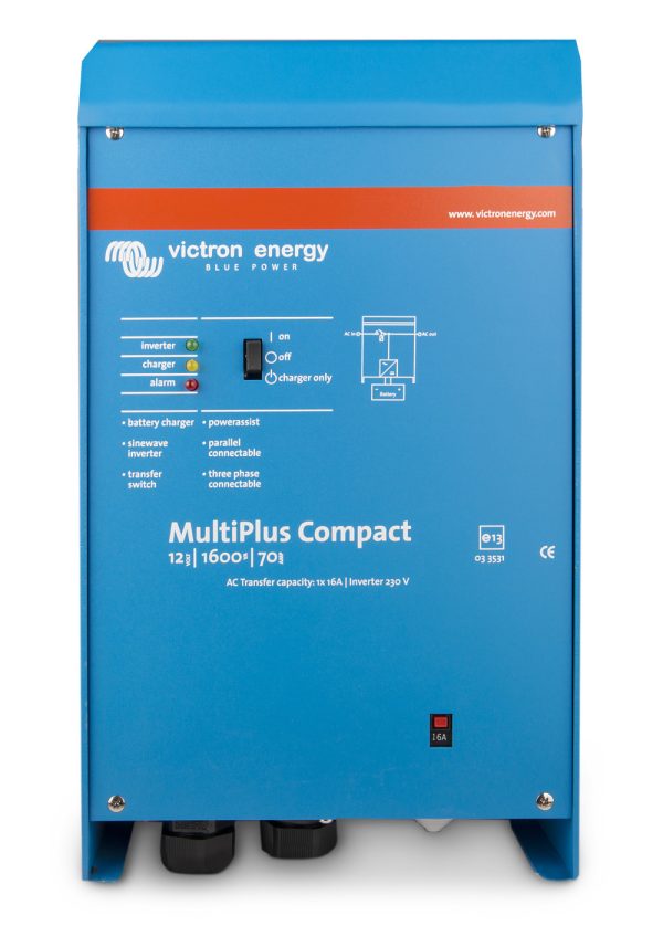 MultiPlus Compact, 12V, 1600W, 70A