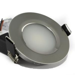 LED Plafonnière MIKA 3W 10-30V 2700K RVS Gepolijst