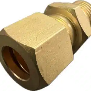 Koppeling 1/4x10mm tbv hydrauliek