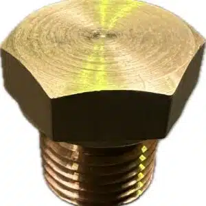 Messing PLUG buitendraad 1/4