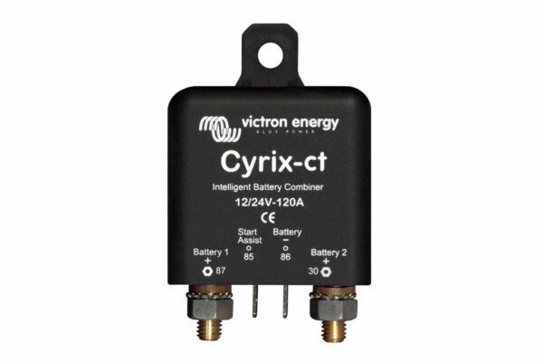 Cyrix-ct 12/24V-120A intelligent combiner, 12V / 24V, 120A, 46 x 46 x 80