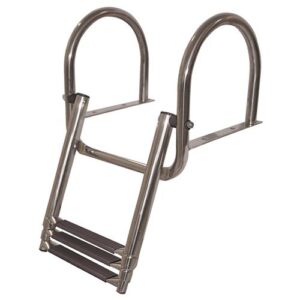 Telescopische zwemtrap rvs316 4+1 treden