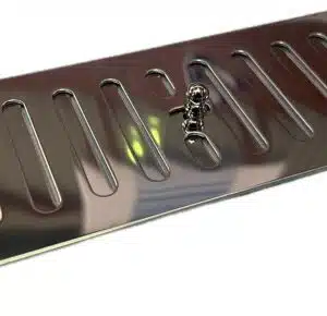 Ventilatierooster afsluitbaar 229x76mm