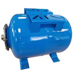 Druktank 24 liter inhoud rvs flens