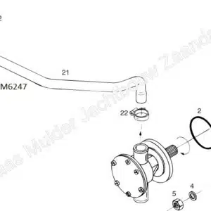 Slang zeewaterpomp STM6247